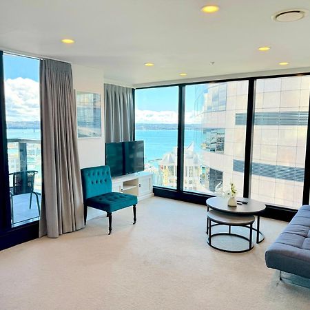 Magnificent Skytower, Sea, Habour View In Cbd Auckland Exterior foto